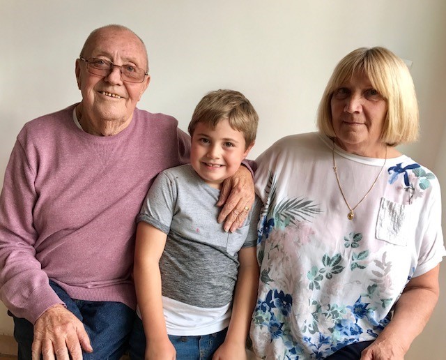 Tony, Henry and Maureen