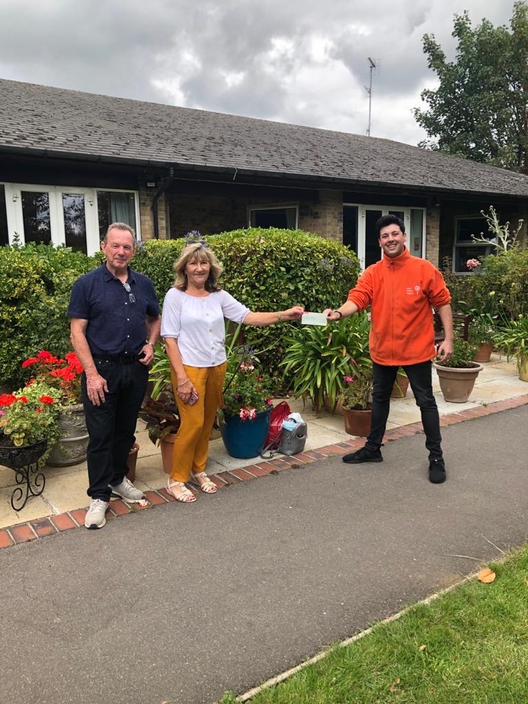 Jan, Pete, Michelle Gower in Fundraising