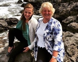 Laura with her mum (cropped)